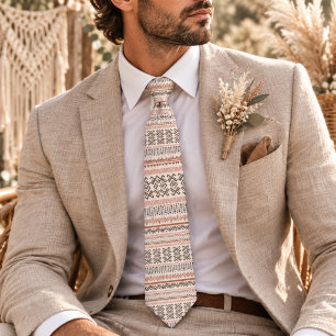 Corbata Estilo Patrón Boho