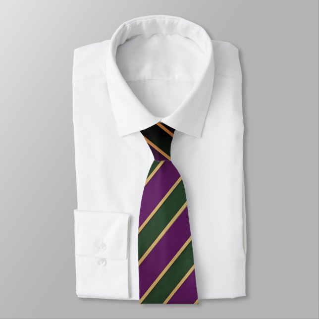 Corbata Estilo Regimental Elegante (Atado)