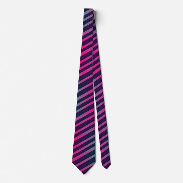 Corbata Estilo Regimental Vibrante (Anverso)