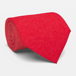 Corbata Estiloso Reloj De Cuello Rojo Sólido - Booster De