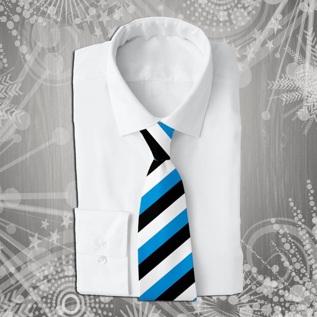 Corbata Estonia Lazos, moda, negocios de bandera estonia (Subido por el creador)