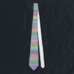 Corbata Estrella de arcoiris pastel<br><div class="desc">Se trata de un patrón bonito pastel,  con franjas de arcoiris de colores suaves.</div>