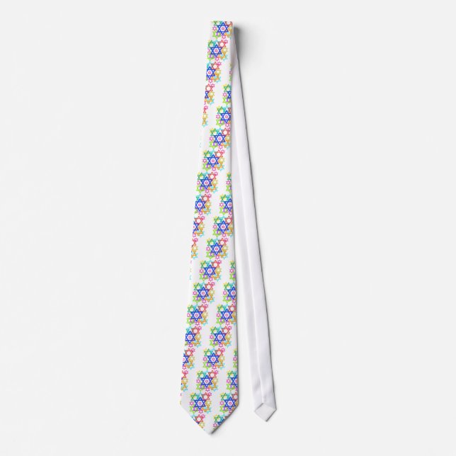 Corbata Estrella de David (Anverso)