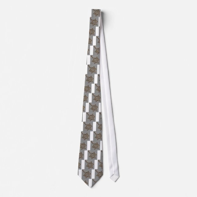 CORBATA ESTRELLA DE LA ESTRELLA DE JUDAISM.JEWISH (Anverso)