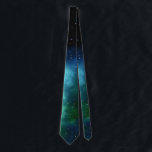 Corbata Estrella de la galaxia espacial<br><div class="desc">La galaxia espacial se ata con un cielo estrellado por la noche.</div>