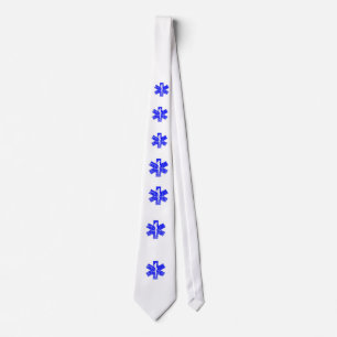 Corbata estrella del lazo de la vida