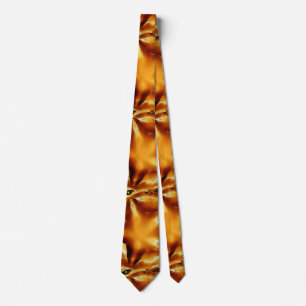 Corbata Estrella elegante de Navidades de cobre de Moda