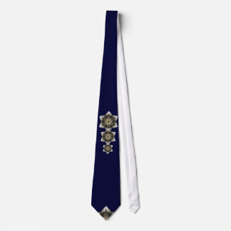 Corbata Estrella floral de David