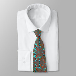 Corbata Estrella fractal del futuro
