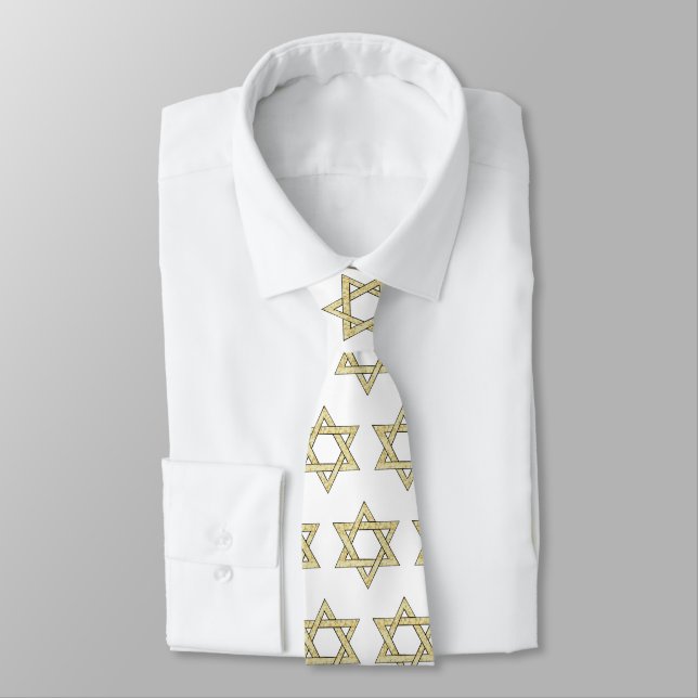 Corbata Estrella Matzoh de David Neck Tie (Atado)