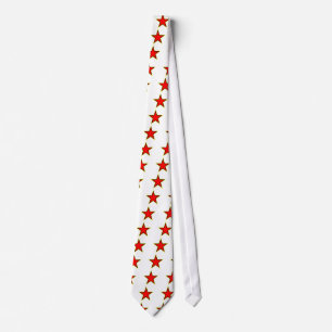 Corbata Estrella roja comunista