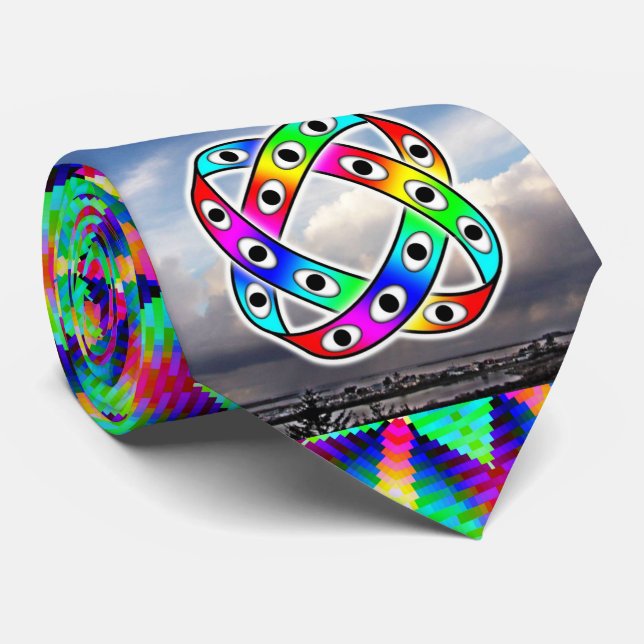 Corbata Estrella verde del OVNI (Enrollado)