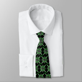 Corbata Estrella verde Pentagram Corazón