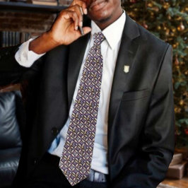 Corbata Estrellas abstractas