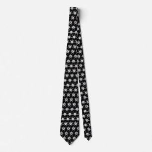 Corbata Estrellas blancas