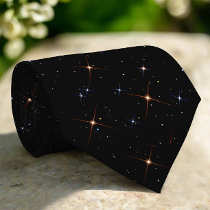 Corbata Estrellas brillantes de brillantes Diamantes de im