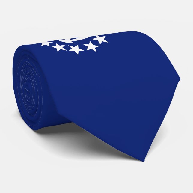 Corbata Estrellas de la bandera náutica estadounidense (Enrollado)
