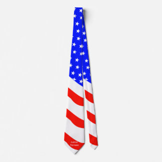 Corbata Estrellas de Personalizable y ataduras patrióticas