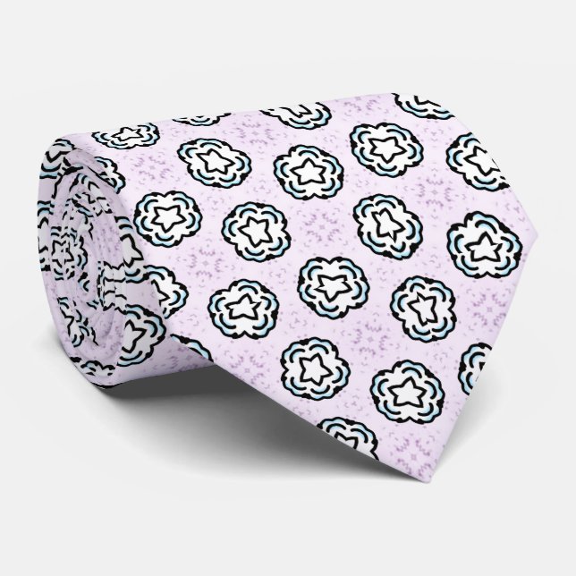 Corbata Estrellas Esponjosas (Enrollado)