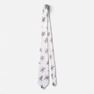 Corbata Estrellas metálicas - plata