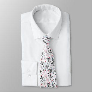 Corbata Estrellas, tiras y esqueletos - Vibes Fiestas patr