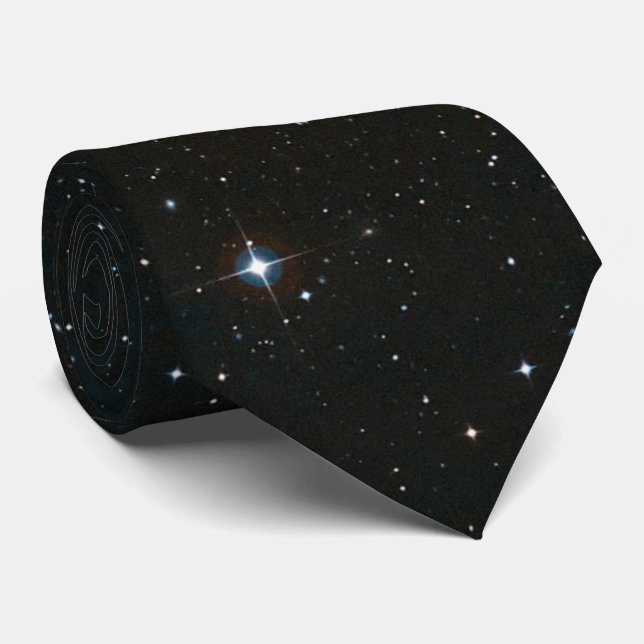 Corbata Estrellas y espacio (Enrollado)