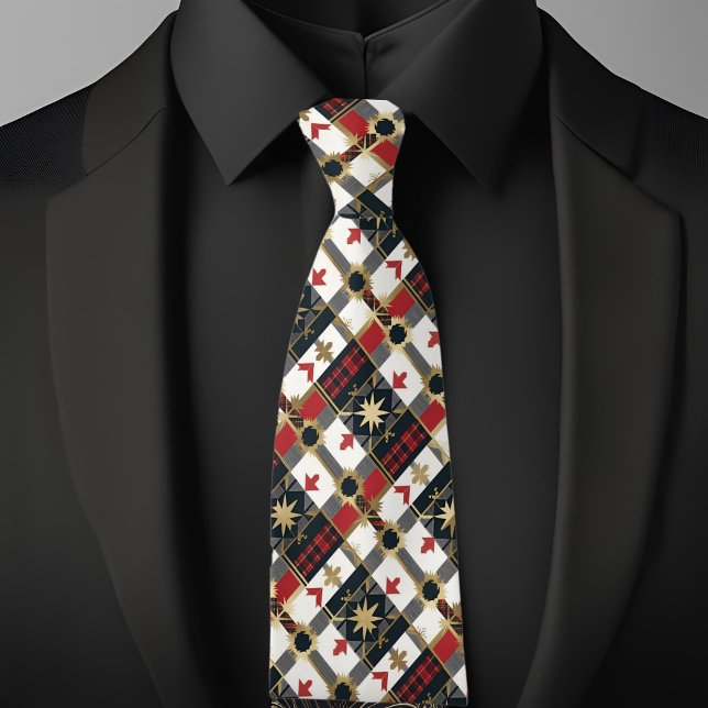 Corbata Estrellas y flechas colocadas (Subido por el creador)