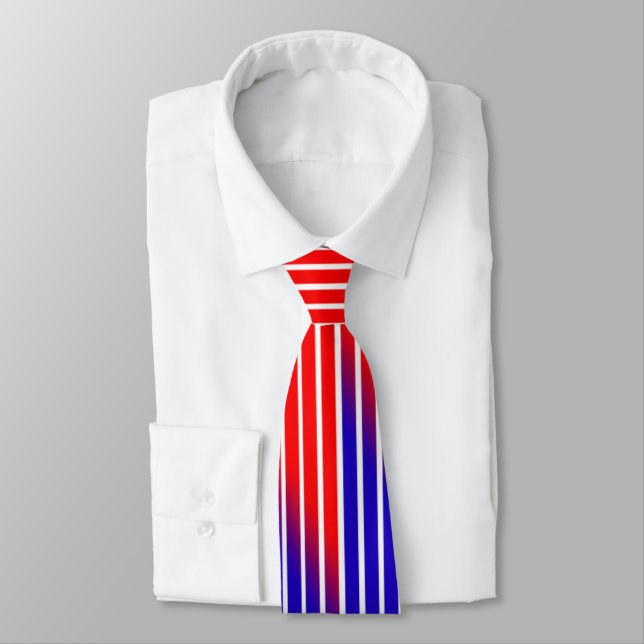 CORBATA ESTRELLAS Y TIRA (PATRIOTA EE.UU.) (Atado)