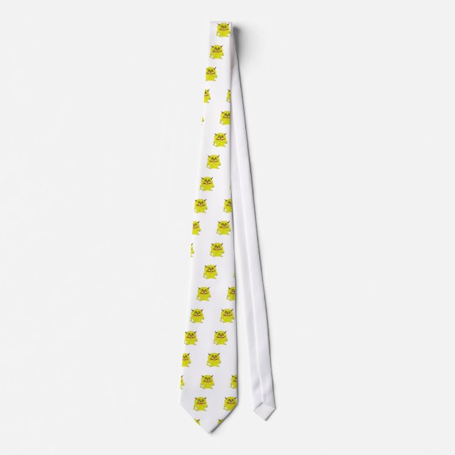 Corbata estremecimiento de halloween troll monstruo (Anverso)