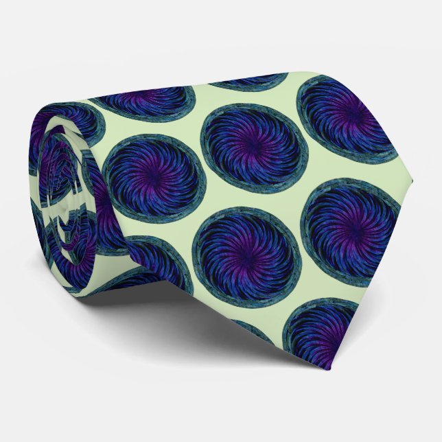 Corbata Ethereal Swirl (Enrollado)