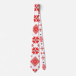 Corbata Ethno Slavic Motive Tie