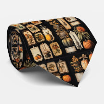 Etiquetas vintage de Halloween Pumpkins