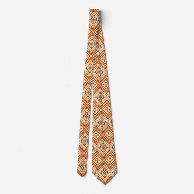 Corbata Étnico Terroso (Reverso)