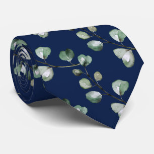 Corbata Eucalipto verde verde de color de agua de PixDezin