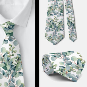 Corbata Eucalyptus Boda Neck Tie