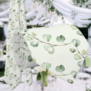 Corbata Eucalyptus Greenery Vine Sage Green Boda