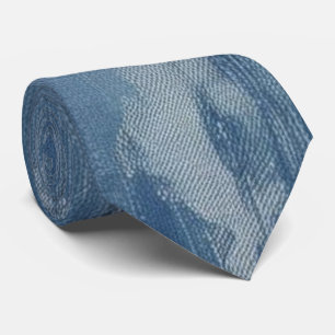 Corbata Exclusivo estilo Denim Tie de cuello masculino