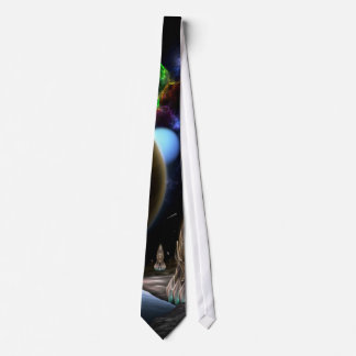 Corbata Exploración Del Arte Fractal Espacial