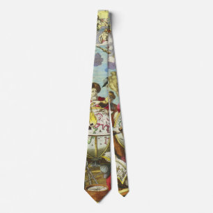 Corbata Exploradores vintage con mapa de globo antiguo, 15