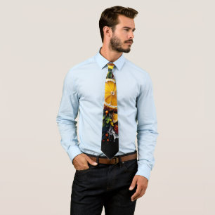 Corbata Explosión de cítricos