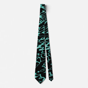 Corbata Expresión azul