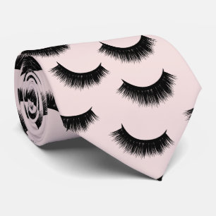 Corbata Extensiones Eyelash Patrón de latigazos rosados Ru