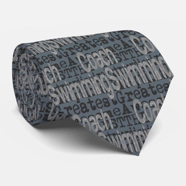 Corbata Extraordinaria del entrenador de natación (Enrollado)