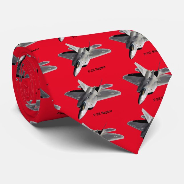 Corbata F-22 Raptor (Enrollado)