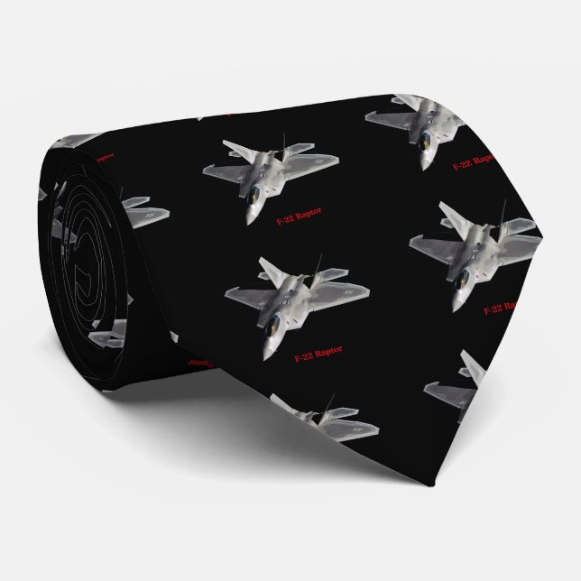 Corbata F-22 Raptor (Enrollado)