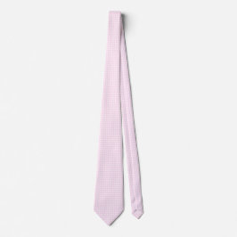 Corbata F & L Pink Gingham