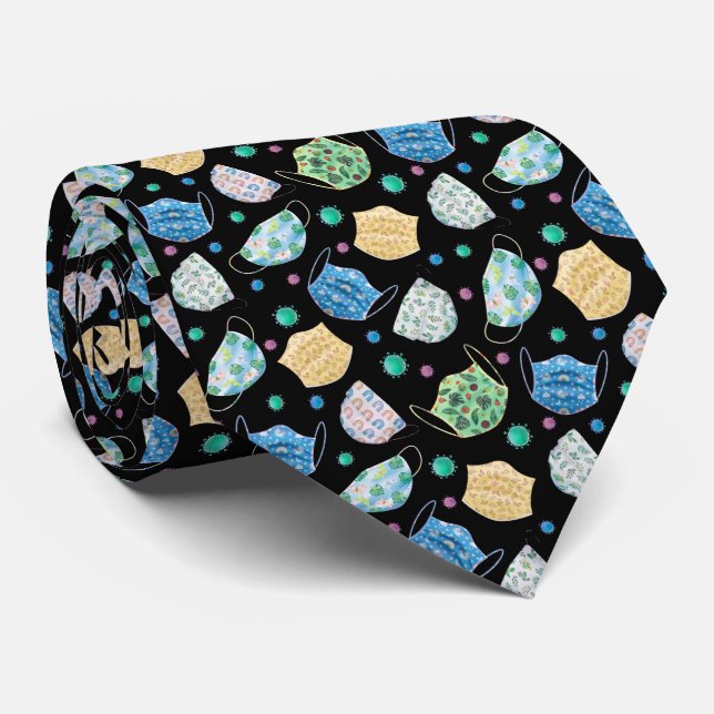 Corbata Face Mask Patter Fun (Enrollado)