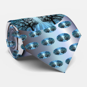 Corbata Faces in Trees Look Like Brain Nerves Neck Tie