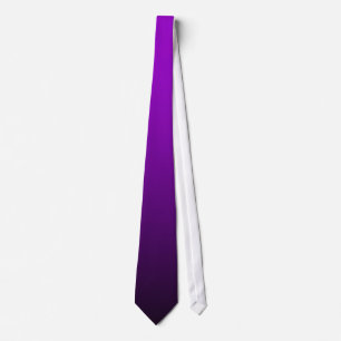 Corbata Fade Tie - Púrpura a Negro