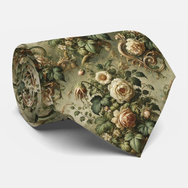 Corbata Fade to Grace - Victoriano gótico (Enrollado)